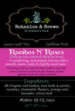 Load image into Gallery viewer, Rooibos N' Roses (loose leaf herbal tea blend)