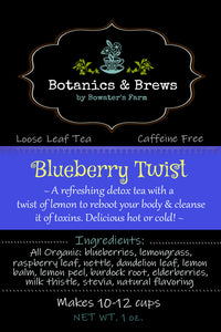 Blueberry Twist (Loose Leaf Herbal Tea)