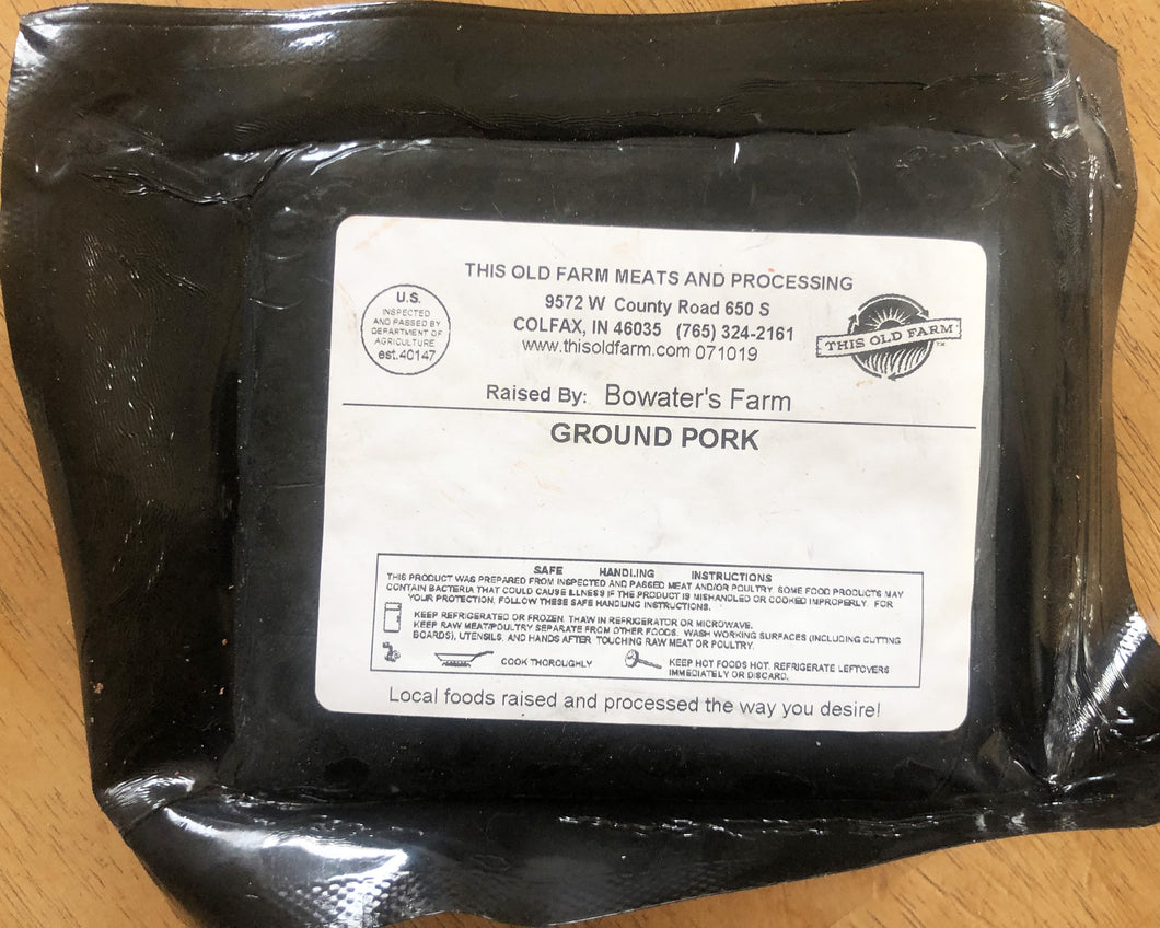 Ground Plain Pork