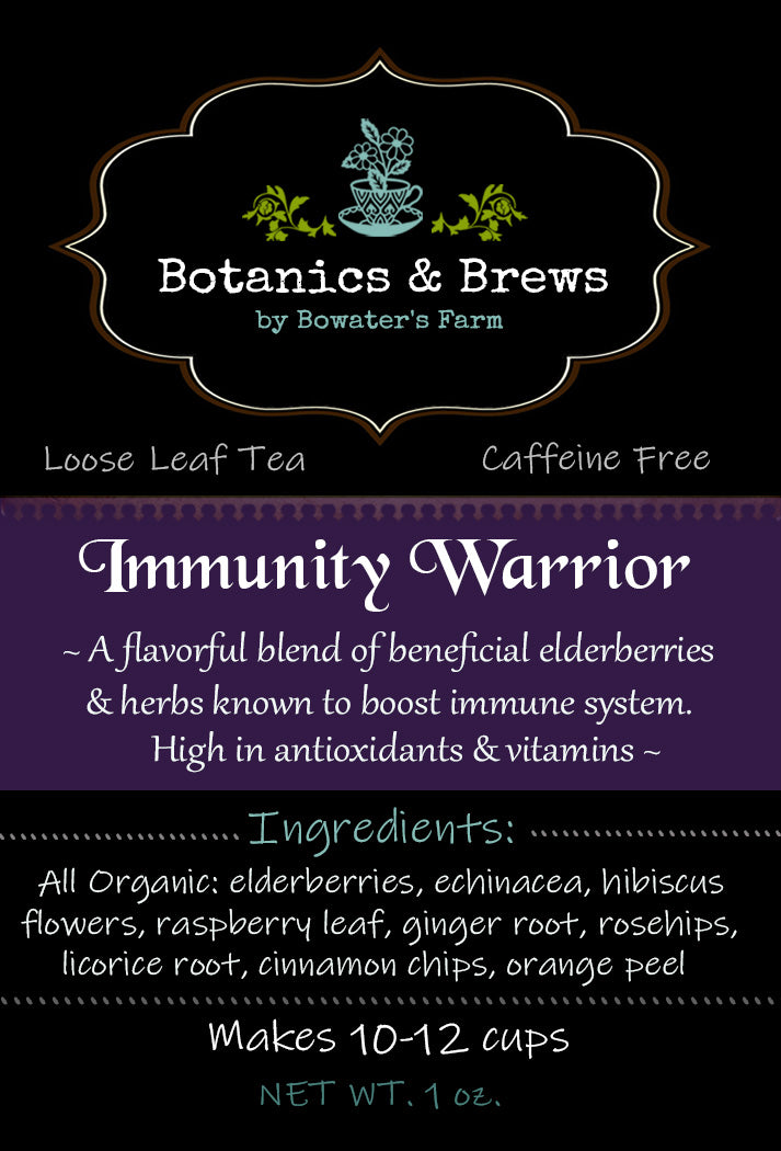 Immunity Warrior (Loose leaf herbal tea blend)