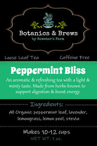 Peppermint Bliss (loose leaf herbal tea blend)