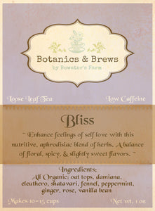 Bliss (Limited Release - Loose Leaf Herbal Tea)