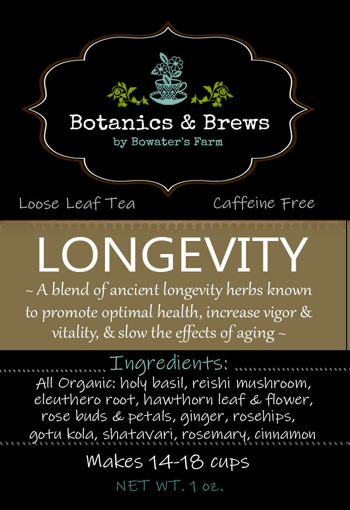 Longevity Loose Leaf Herbal Tea – Bowater's Farm